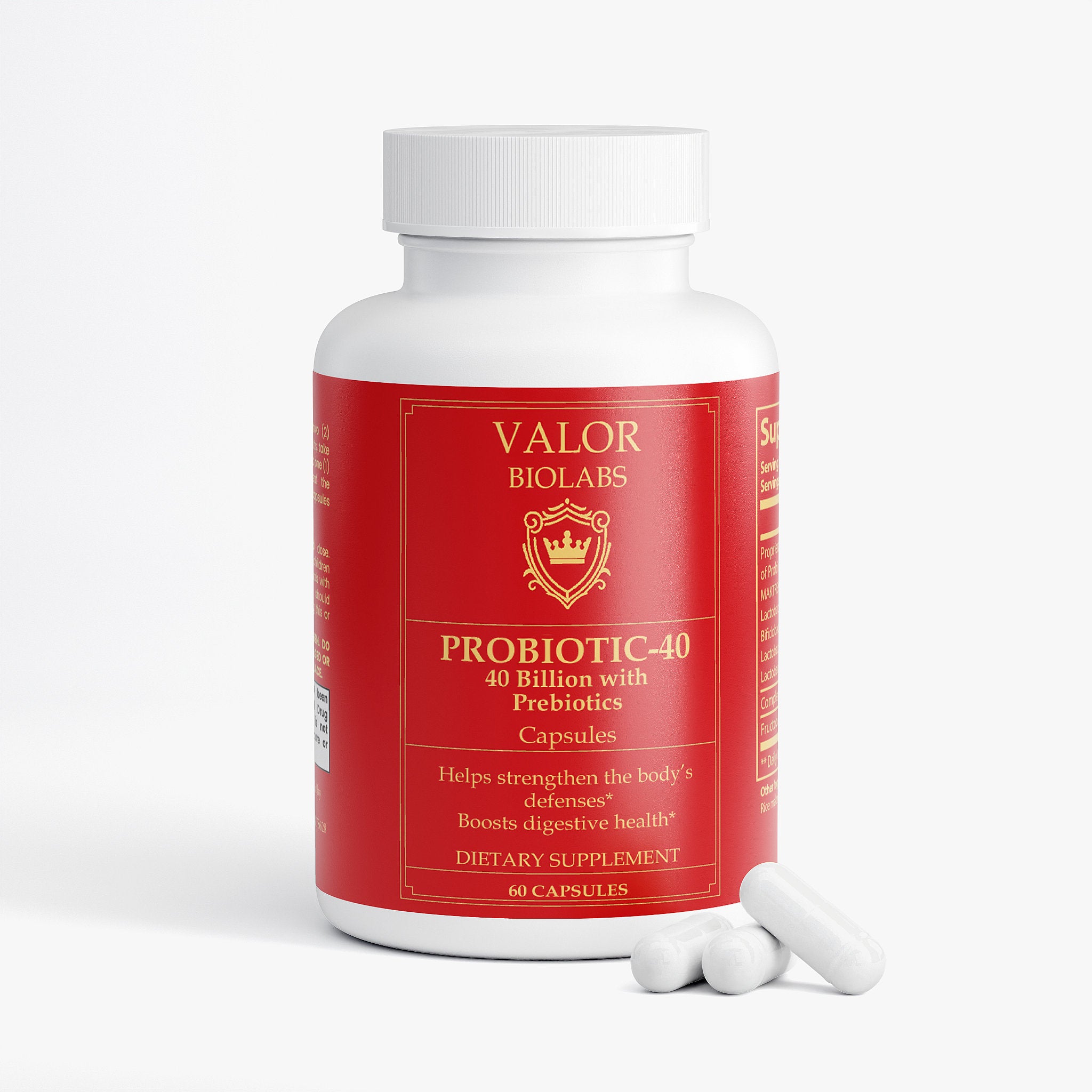 Probiotic-40 Billion with Prebiotics