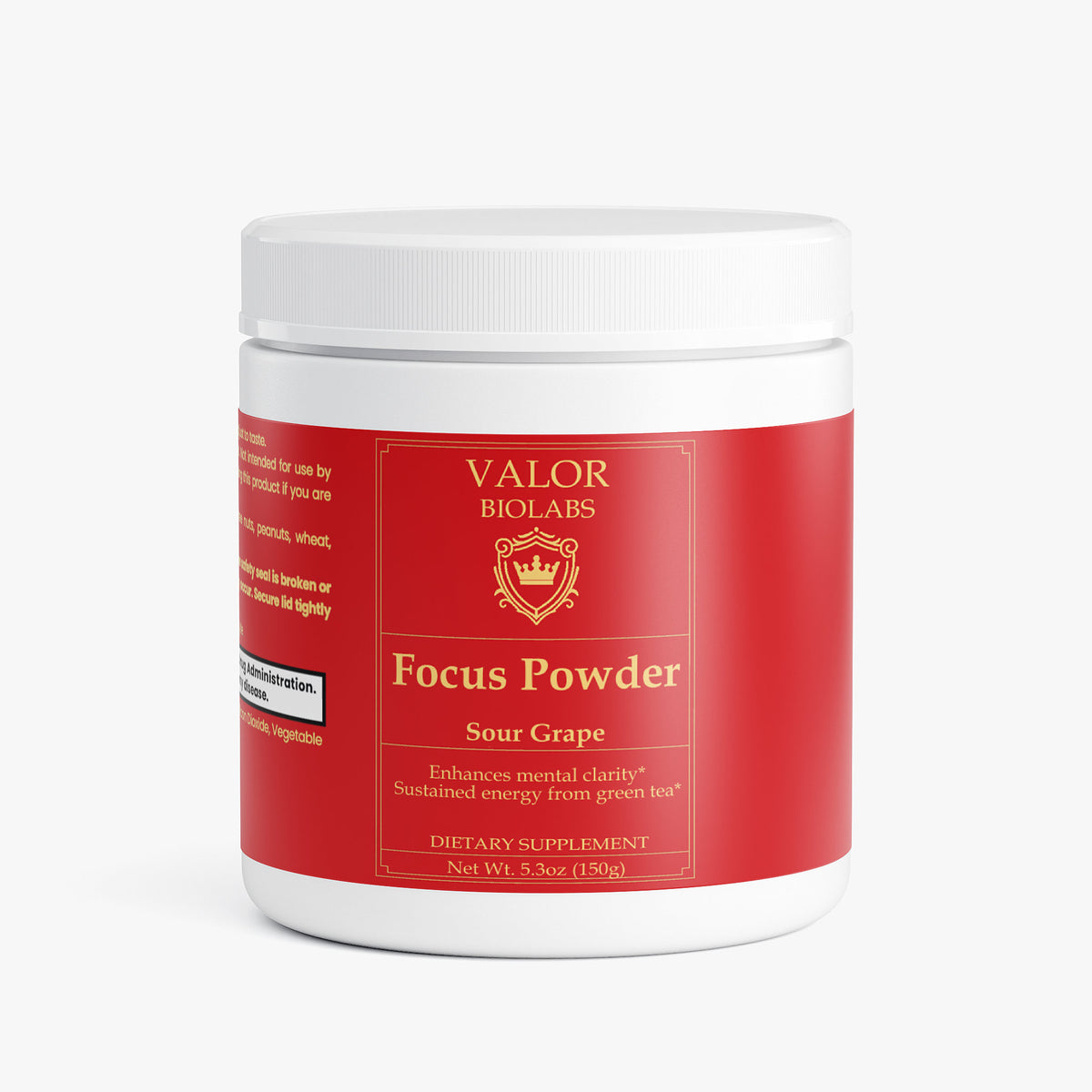 Visual 25 Grams Powder Focus Powder – Clean Mental Clarity for Long Shifts | Valor BioLabs ...