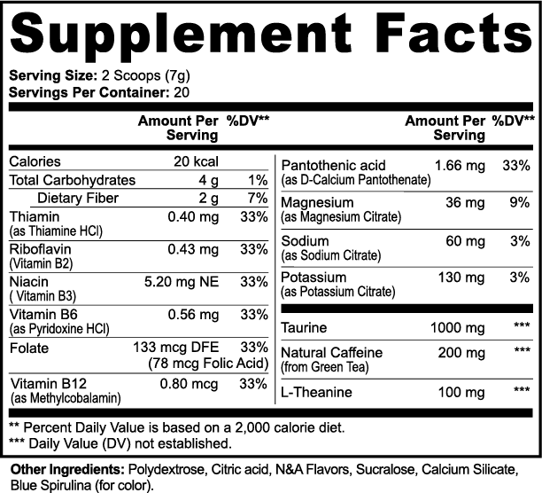 Volt Energy Powder (Cotton Candy)