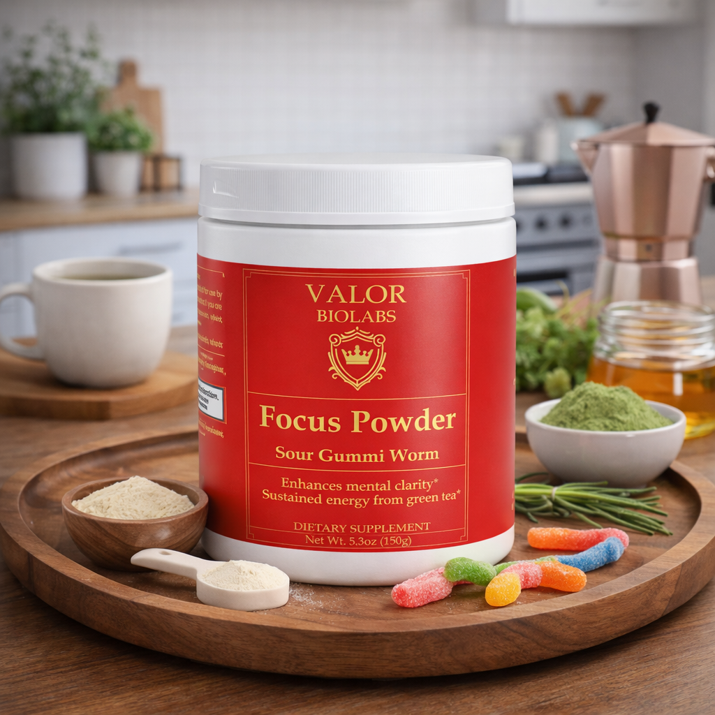 Focus Powder (Sour Gummi Worm)