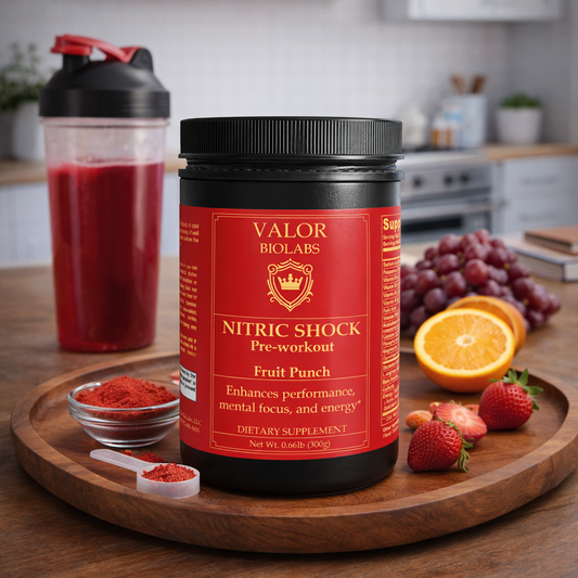Nitric Shock Pre-Workout Powder (Fruit Punch)